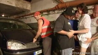 Granny Judyt Gangbanged